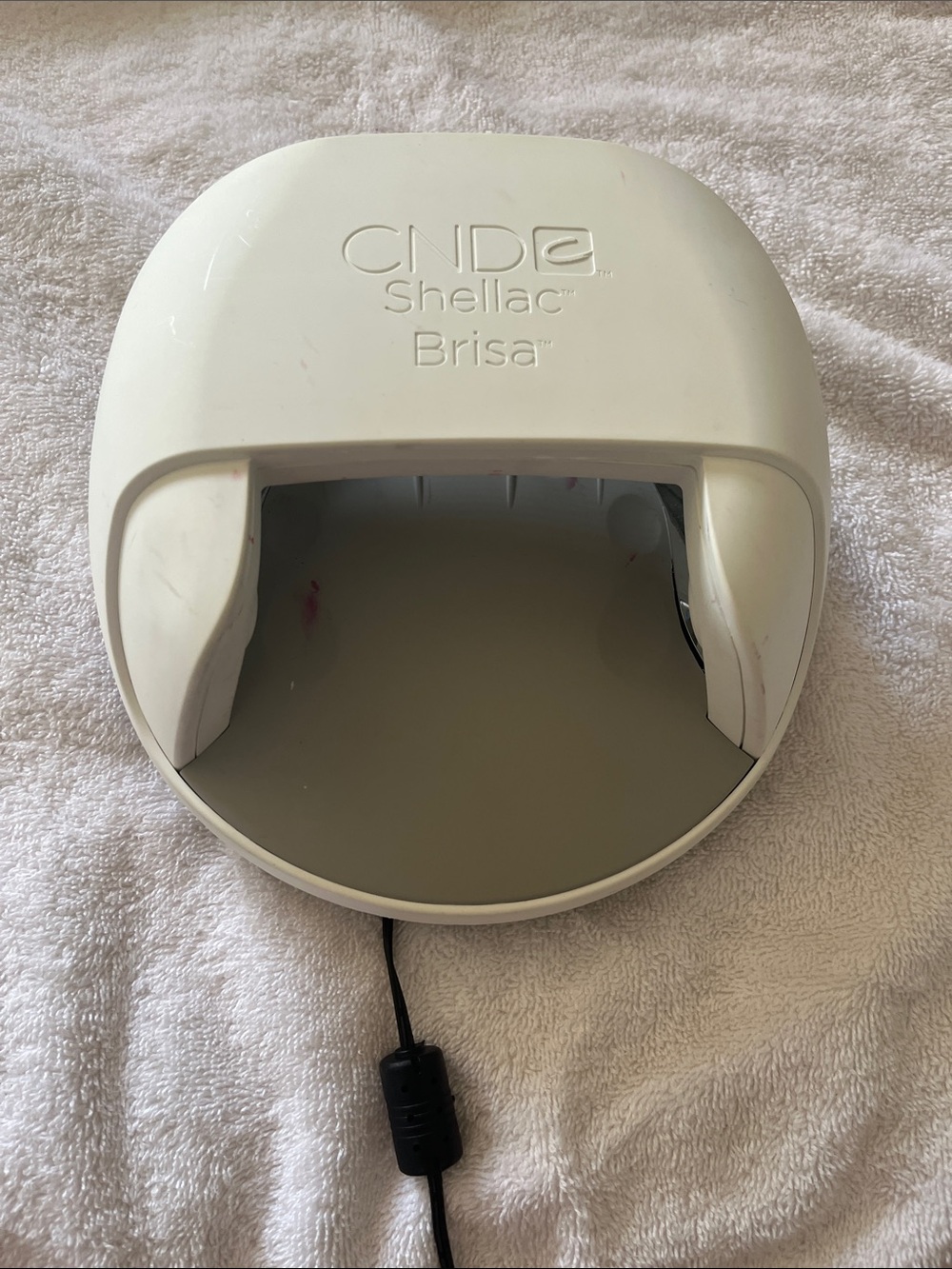 CND LED Nail Lamp with 3C Technology - White / No Box or manual